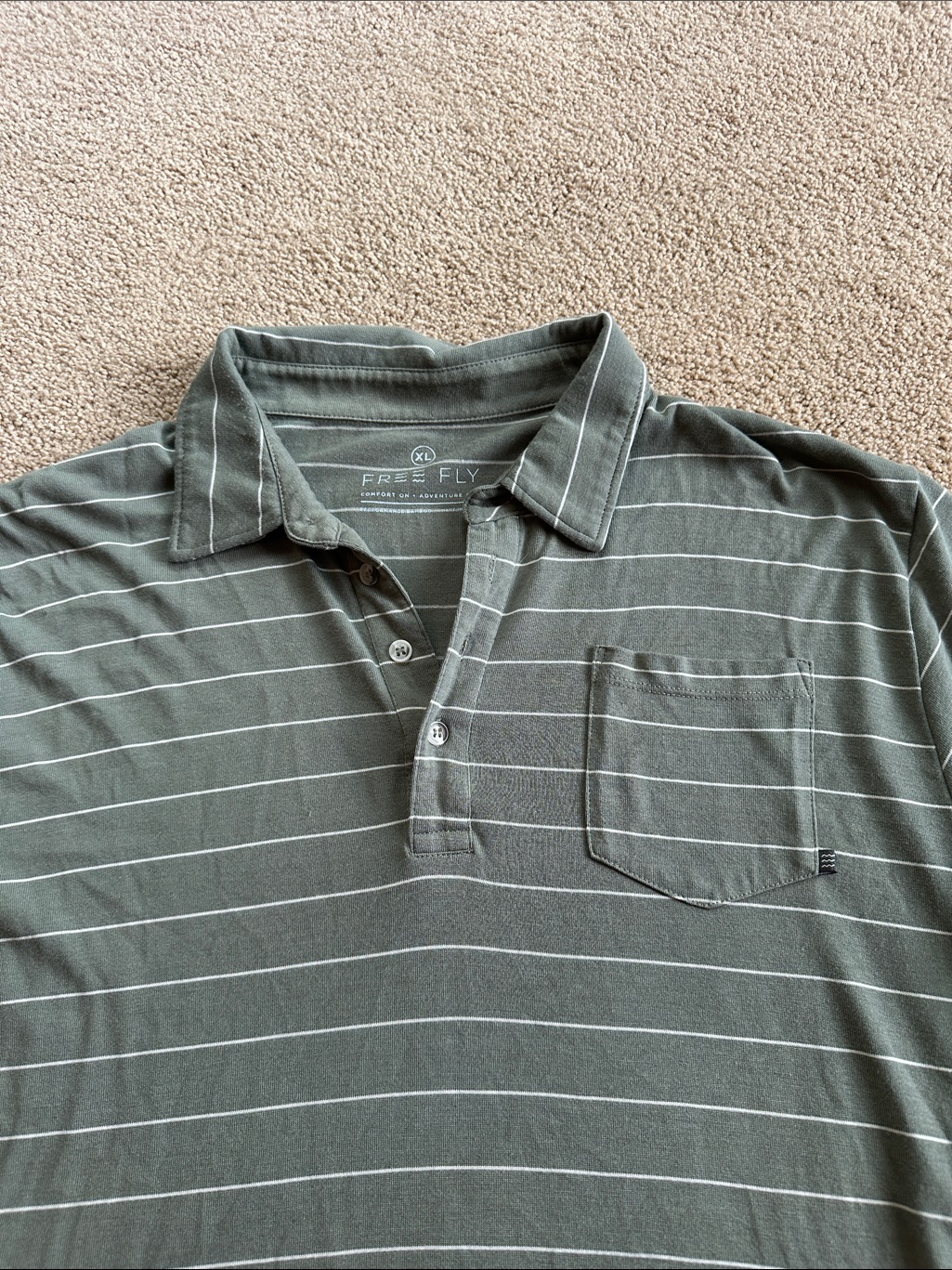 Free Fly Polo Shirt — image 4 of 7